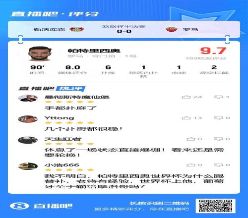 帕特里西奥手都扑麻了!穆氏大巴,防到你没脾气