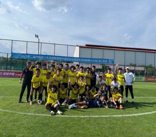 全国青年足球联赛第二阶段,广州U19A队全胜晋级