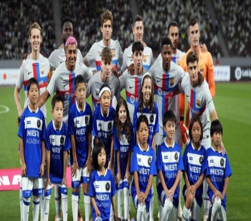 世体：对阵神户的热身赛，让巴萨俱乐部入账300万欧元
