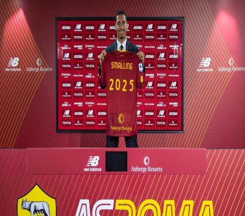 斯尔蒂尼官方：罗马与33岁英格兰中卫斯莫林续约至2025年