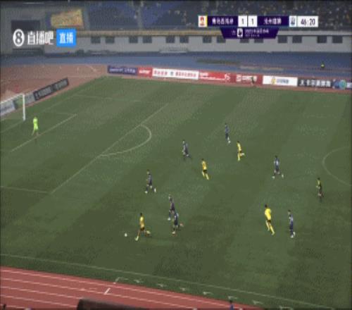 再次领先！郭毅后点轻松抢点打空门入网，青岛西海岸21沧州