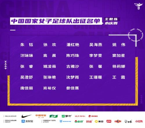 中国女足世界杯名单：王霜、吴海燕领衔，沈梦雨在列，沈梦露落选