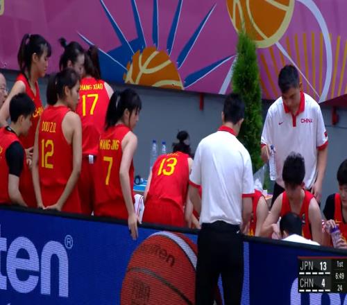 很强!日本女篮U19开场6中5一波134直接打停中国女篮