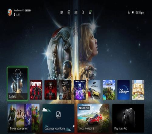 Xbox新版UI上线：增加背景可视范围、快速访问等