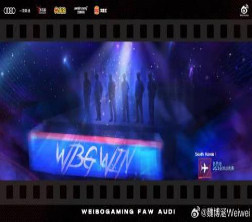 weiwei赛后更博：谢谢wbg给我的这次机会，我们韩国见！