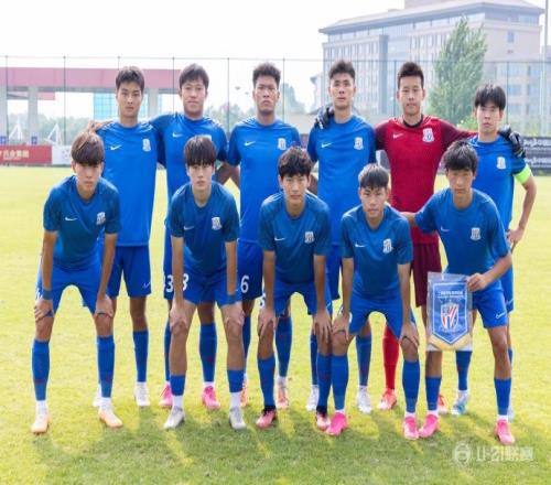 上海申花U21队20战胜浙江队U21,明天将对阵榜首的山东泰山U21