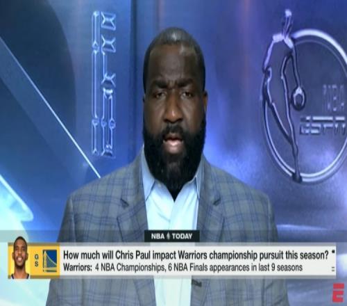 帕金斯：如果保罗想赢得NBA总冠军我相信勇士将是他的最后机会
