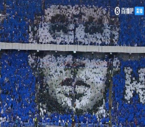 利雅得新月球迷组成巨型TIFO,欢迎内马尔的加盟