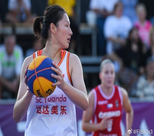 FIBA3x3巴库女子系列赛:四川远达第六中国女队位列第十