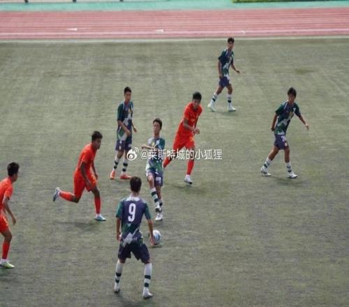 U18国家队13不敌日本兴国高,国安球员范双杰打入一球