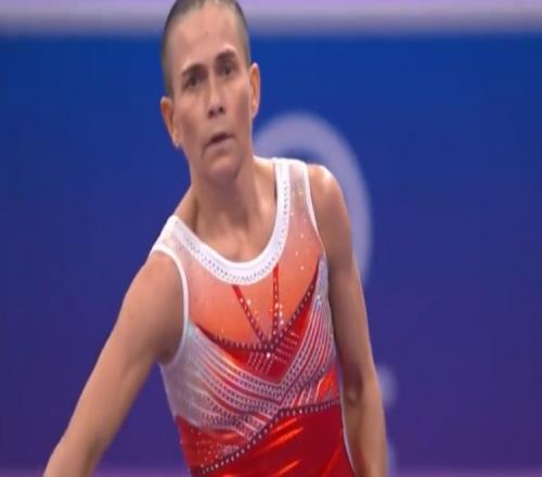 亚运体操女子资格赛：48岁老将丘索维金娜位列第5晋级跳马决赛