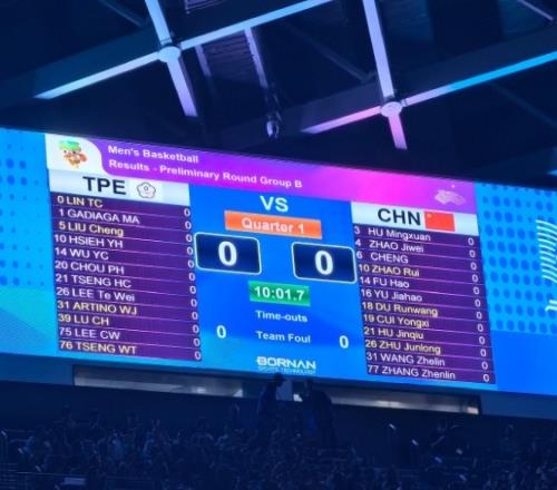 中国男篮今日首发：赵睿、崔永熙、朱俊龙、杜润旺、胡金秋
