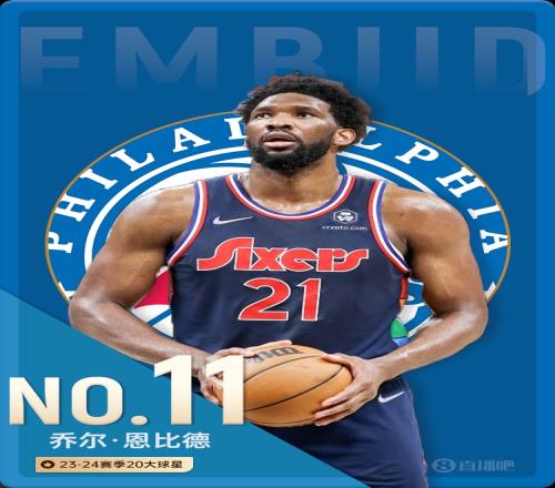 NBA新赛季20大球星之No.11:恩比德