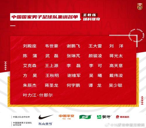 中国男足国家队公布新一期集训名单,亚泰老将谭龙位列其中