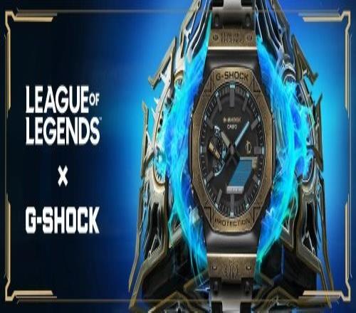 卡西欧GSHOCK联动《英雄联盟》：推出海克斯金克丝腕表