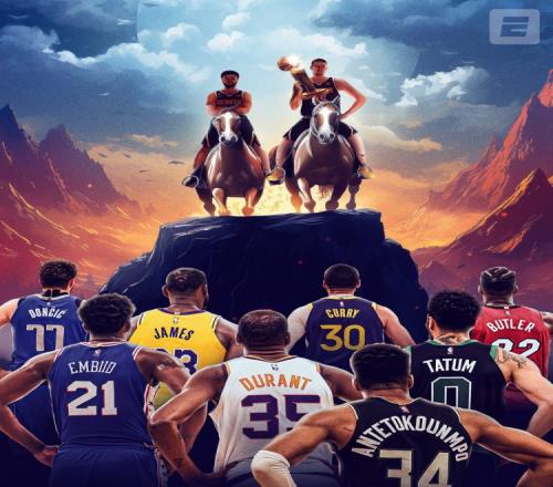新赛季!ESPN晒约基奇&穆雷登上山巅P图詹库字杜等为挑战者
