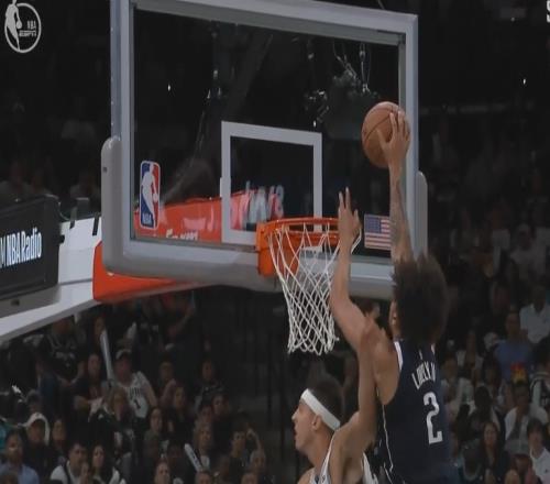 效仿小乔丹!东契奇高抛助攻莱夫利空接扣翻科林斯
