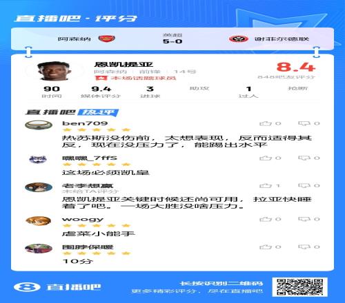 评分8.4！吧友评价恩凯提亚：你的凯皇，无限张狂