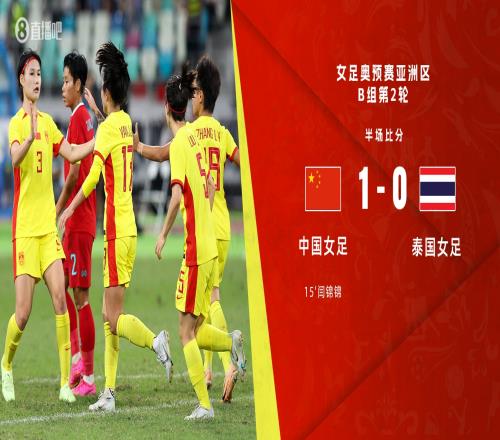 半场中国女足暂10泰国闫锦锦连场破门中国女足屡失良机