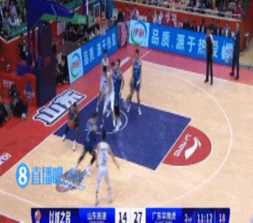 追分先锋!陈培东包揽山东第二节前10分上半场正负值+13