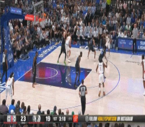 哈登开场9分钟3中3怒砍14分罚球6中6
