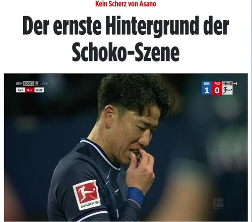 浅野拓磨:吃巧克力不是为了好玩,的确想以此来补充能量