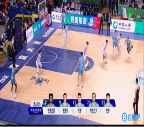 西热力江弧顶三分自信命中“爆头”庆祝动作致敬安东尼!