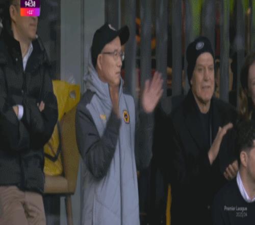 平安夜主场力克切尔西老板郭广昌很开心!