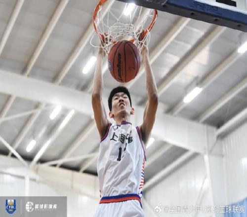 2023年度U17男子最佳防守球员上海久事郭丰玮