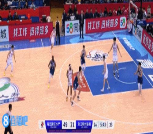 状态极佳！杨瀚森补扣得手7中7砍下16分7板2帽