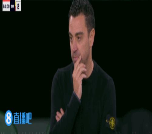 无奈了伊斯科3分钟2球扳平巴萨,场边哈维面无表情