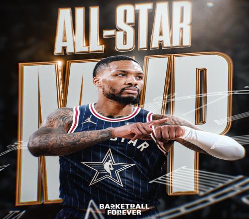 戴表绝杀队友!利拉德职业生涯首次斩获全明星MVP!