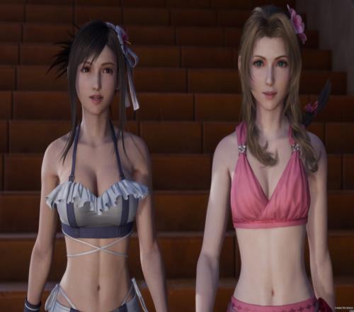 需要3D区老哥出手！《FF7：重生》营销蒂法清凉泳衣第二天却紧急加布料！