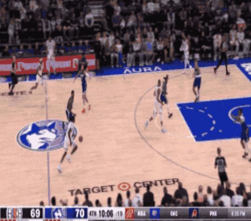 NBA官方：快船中锋泰斯在对阵森林狼的比赛中假摔罚款2000美元