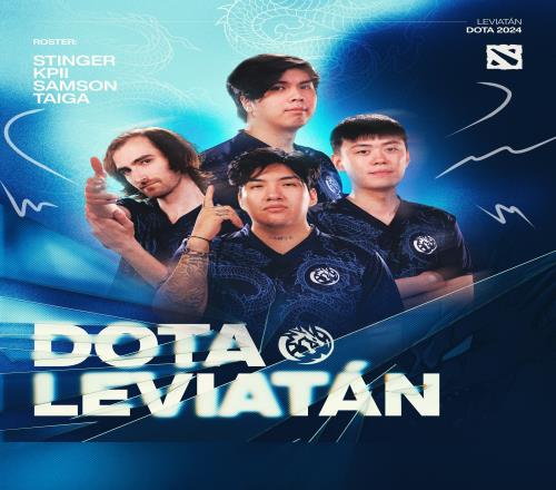 Leviatan宣布进军DOTA2：Sammyboy、Kpii、Taiga、Stinger