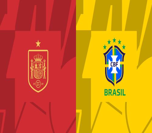西班牙vs巴西首发：亚马尔、罗德里先发，维尼修斯、罗德里戈出战