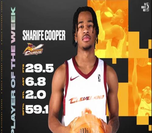 媒体人:辽宁男篮签约后卫谢里夫库珀21年NBA次轮秀场均仅0.6分