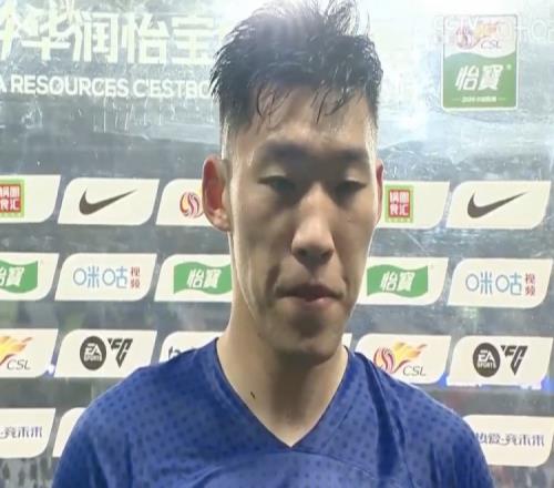 朱辰杰谈丢球:我们未能给张玉宁压力,让他太轻松往里走
