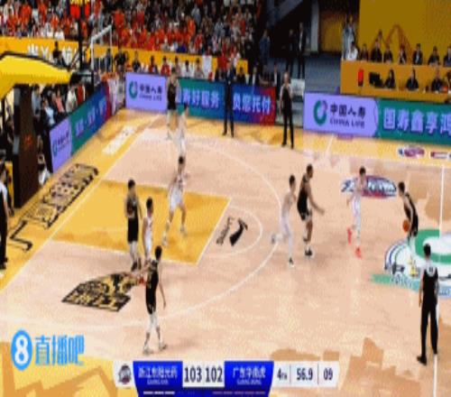 CBA库里！赵岩昊连续射落两记关键三分直接杀死比赛