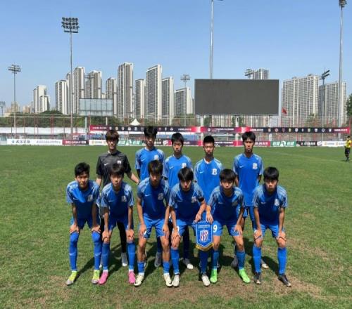 上海申花U15队以4战4胜的成绩,晋级U15锦标赛决赛阶段比赛