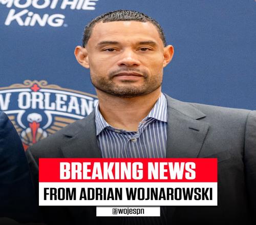 Woj：活塞聘请特拉詹兰登为篮球运营总裁他此前是鹈鹕总经理