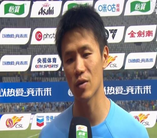 朱宝杰:中超碰到老东家申花很激动我们输在门前把握机会的能力