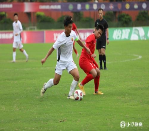上海海港U17队3比2成都蓉城U17队，晋级下一阶段南区八强排位赛