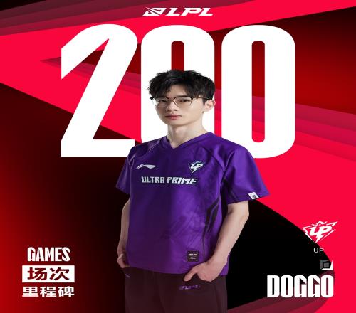 里程碑：Doggo达成LPL200出场成就