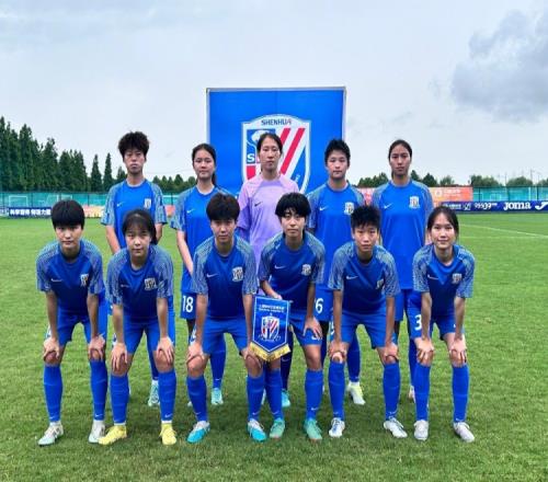 申花上体女足列女甲第六,成功晋级由积分榜前八名组成的争冠组