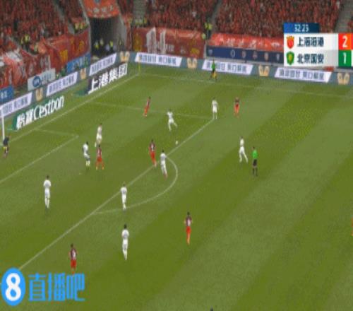 3分钟2球!古斯塔沃劲射梅开二度,海港31领先国安