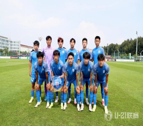 U21联赛韩嘉文抽射近角扳平比分,上海申花11战平武汉三镇