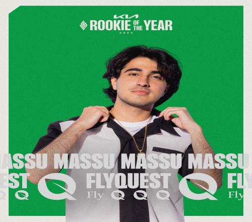 FLY下路Massu选手荣获2024LCS年度最佳新秀奖!