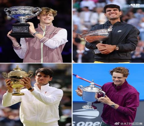 ATP四大满贯+奥运得主:阿卡&辛纳各夺两个大满贯德约加冕奥运