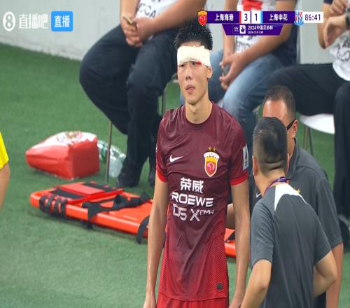 伤势无碍,魏震撞倒马莱莱后“脑震荡换人”下场,今天首发出战